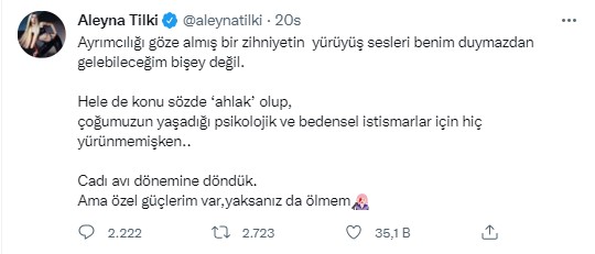 aleyna tilki nin bir konseri daha iptal oldu